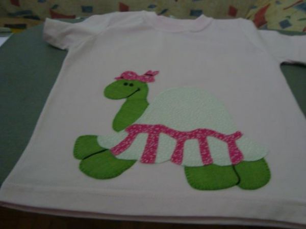 Camiseta infantil tartaruga